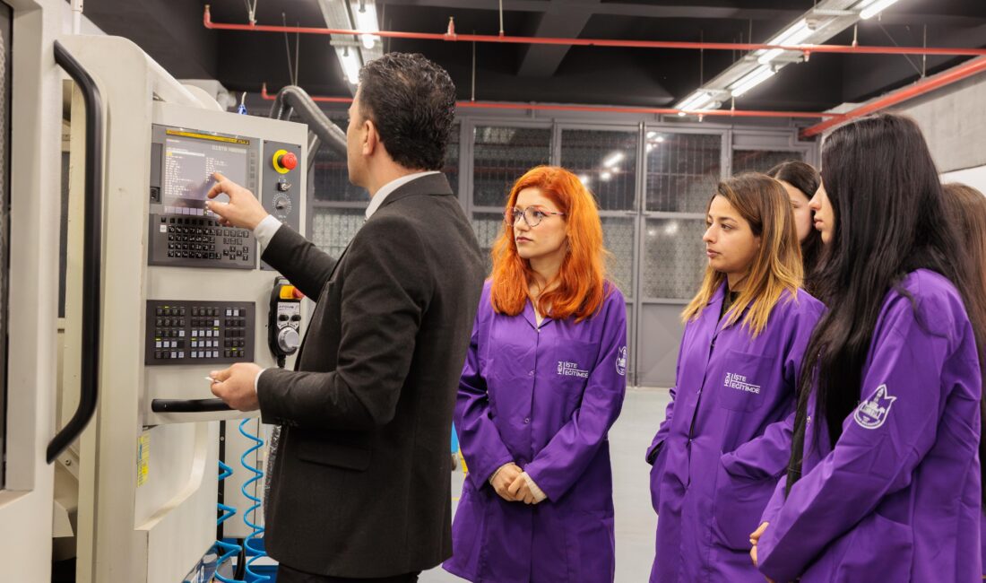 Konak Belediyesi ve Cevdet İnci Eğitim Vakfı iş birliğiyle CNC