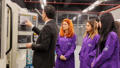 Konak Belediyesi ve Cevdet İnci Eğitim Vakfı iş birliğiyle CNC