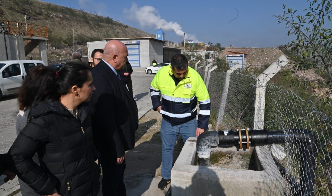 Manisa Büyükşehir Belediyesi, evsel ve endüstriyel atık suların kanalizasyon şebekelerine