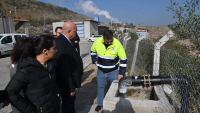 Manisa Büyükşehir Belediyesi, evsel ve endüstriyel atık suların kanalizasyon şebekelerine