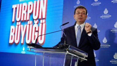 TBB ve İBB Başkanı Ekrem İmamoğlu, Saraçhane’de düzenlediği basın toplantısında