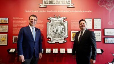 Yapımcı-sunucu Osmantan Erkır, satın aldığı, daha önceden ‘Türk karikatürünün babası’