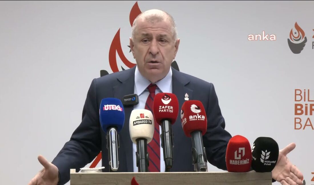 Gözaltına alınan Zafer Partisi Genel Başkanı Ümit Özdağ’ın X hesabı