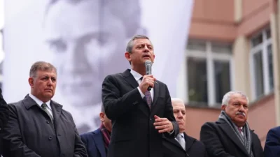 CHP lideri Özgür Özel “Beşiktaş Belediye Başkanımız Rıza Akpolat hakkında