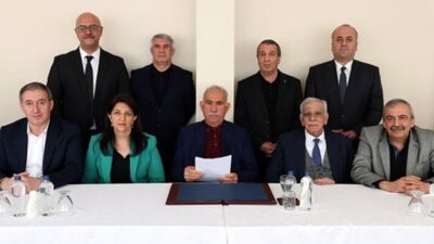 7 kişilik İmralı heyeti, bugün İmralı’da tutuklu bulunan PKK terör