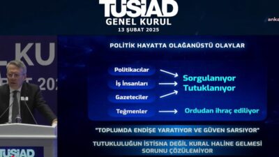 – Son dönemde birbirini izleyen gözaltılar ve tutuklamalarla ilgili açıklama