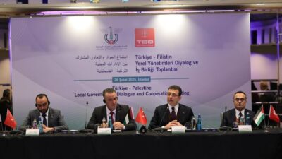 TBB ve Filistin Yerel Yönetimler Birliği (APLA) arasında, iki ülkenin