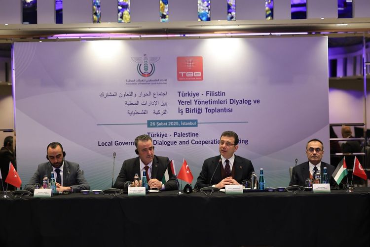 TBB ve Filistin Yerel Yönetimler Birliği (APLA) arasında, iki ülkenin
