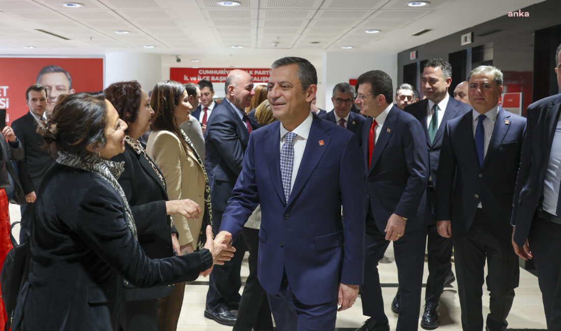  CHP Genel Başkanı Özgür Özel, İstanbul Büyükşehir Belediye Başkanı (İBB)
