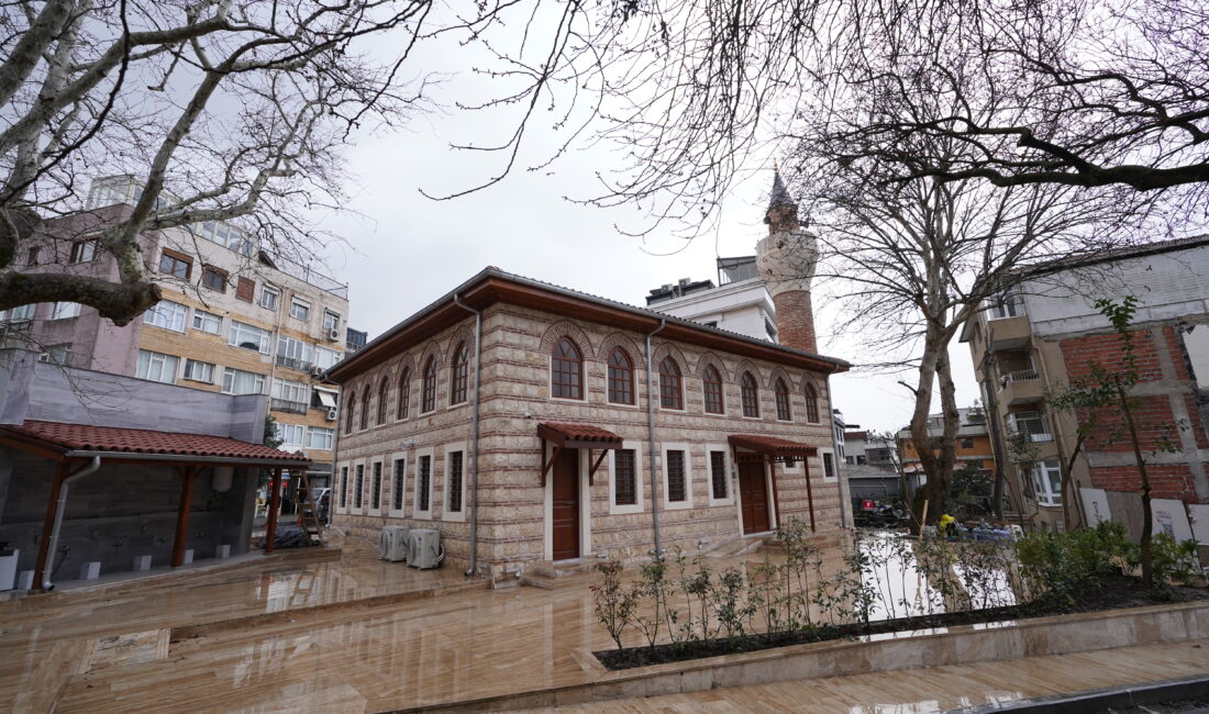Üsküdar Belediyesi tarafından restorasyonu gerçekleştirilen İmrahor Camisi 13 Şubat Perşembe