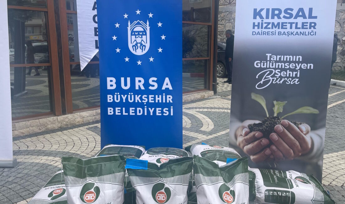 Bursa Büyükşehir Belediyesi, kırsal kalkınma hedefleri doğrultusunda HAGEL ve Harmancık