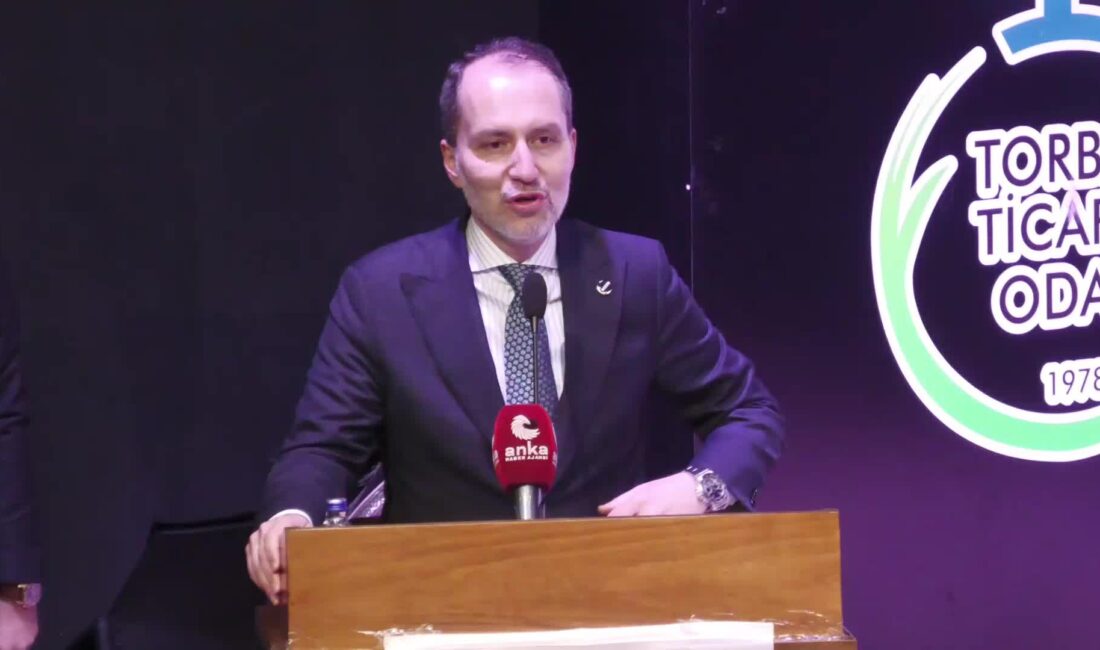  Yeniden Refah Partisi Genel Başkanı Fatih Erbakan, Torbalı’da düzenlenen Anadolu