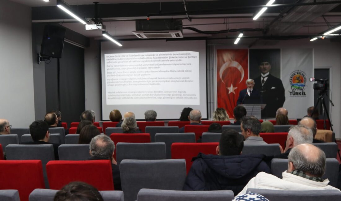6 Şubat deprem şehitleri anısına Hasan Ali Yücel’de panel gerçekleştirildi