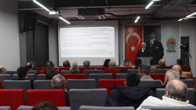 6 Şubat deprem şehitleri anısına Hasan Ali Yücel’de panel gerçekleştirildi