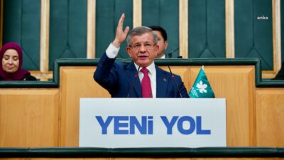  Gelecek Partisi Genel Başkanı Ahmet Davutoğlu, Yeni Yol grup toplantısında