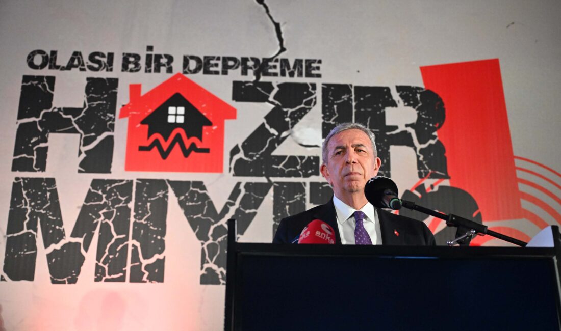 ·       Ankara Büyükşehir Belediye Başkanı Mansur Yavaş, “Olası Bir Depreme Hazır
