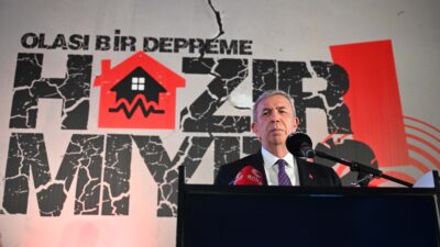 ·       Ankara Büyükşehir Belediye Başkanı Mansur Yavaş, “Olası Bir Depreme Hazır