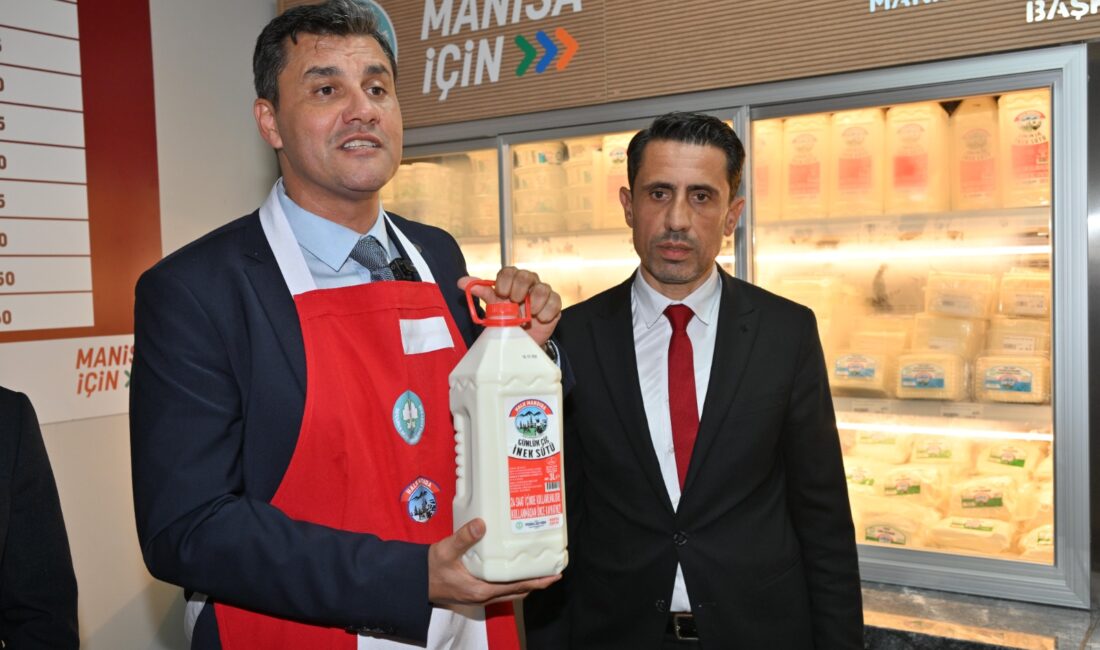 Manisa Büyükşehir Belediyesi iştiraki SPİLAŞ ile Salihli Yılmaz Süt Üreticileri