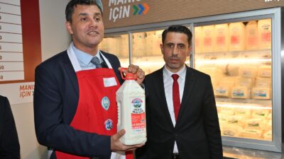 Manisa Büyükşehir Belediyesi iştiraki SPİLAŞ ile Salihli Yılmaz Süt Üreticileri