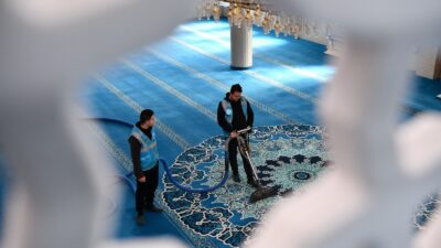 Balıkesir’de camiler Ramazan’a hazırlanıyor Balıkesir Büyükşehir Belediyesi, Ramazan Ayına sayılı günler kala tüm camilerde