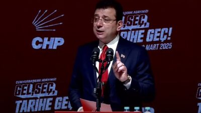 İstanbul Büyükşehir Belediye (İBB) Başkanı Ekrem İmamoğlu, CHP Genel Merkezi’nde