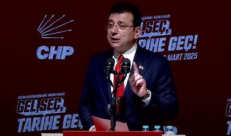 İstanbul Büyükşehir Belediye (İBB) Başkanı Ekrem İmamoğlu, CHP Genel Merkezi’nde