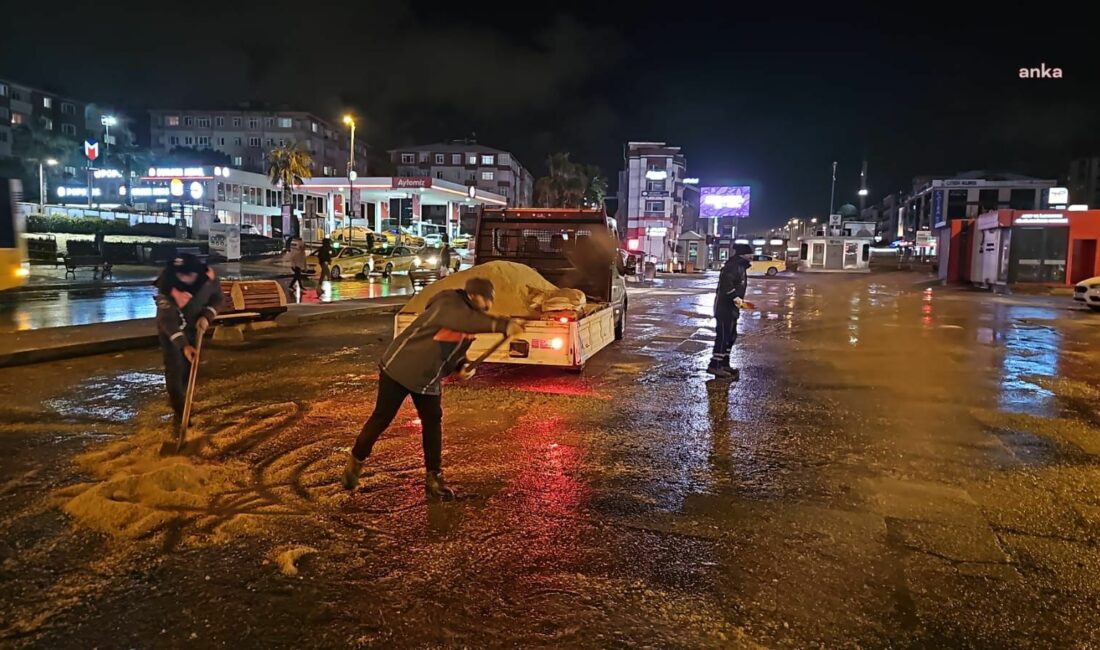 İstanbul’da etkili olan kar yağışı ve soğuk hava koşulları nedeniyle