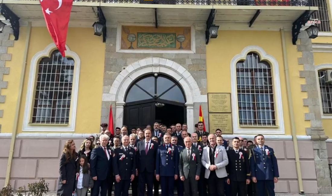 Mustafa Kemal Atatürk’ün Manastır Askeri İdadisi’nden mezuniyetinin 126’ncı yıl dönümü