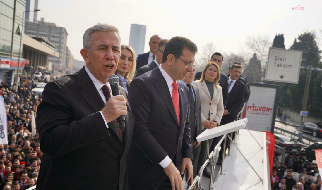 Ankara Büyükşehir Belediye (ABB) Başkanı Mansur Yavaş ve CHP’nin ön