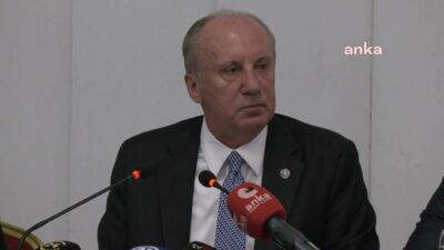 İBB Başkanı Ekrem İmamoğlu’nu ziyaret eden Muharrem İnce, İmamoğlu’nun el yazısı ile mesajını