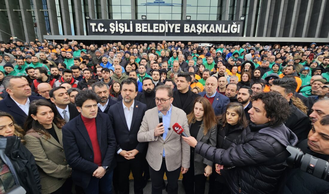 İstanbul Büyükşehir Belediye (İBB) Başkanı Ekrem İmamoğlu ile Şişli Belediye