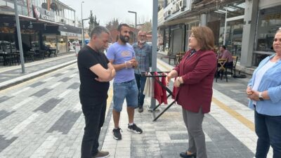 BAŞKAN GENÇAY, KENT LOKANTASI’NDAKİ ÇALIŞMALARI YERİNDE İNCELEDİ Didim Belediye Başkanı Hatice Gençay, Kent Lokantası’ndaki çalışmaları yerinde inceledi.Sosyal
