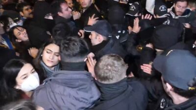 İBB Başkanı Ekrem İmamoğlu, Çağlayan’da bulunan İstanbul Adalet Sarayı’na sevk