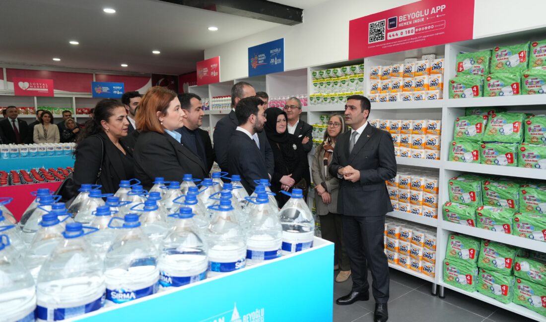 Beyoğlu Belediyesi, Sosyal Market’in ihtiyaç sahiplerine daha ulaşılabilir bir şekilde