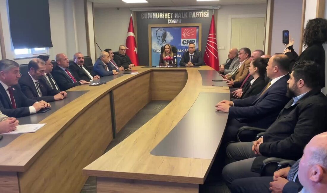 CHP Genel Başkan Yardımcısı Aylin Nazlıaka, Çorum’da halen soruşturması devam