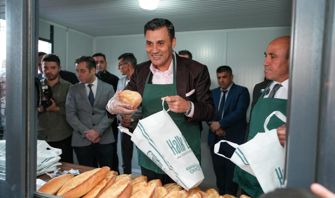 Sarıgöl’e Üç Halk Ekmek Büfesi Manisa Büyükşehir Belediyesi, halka uygun