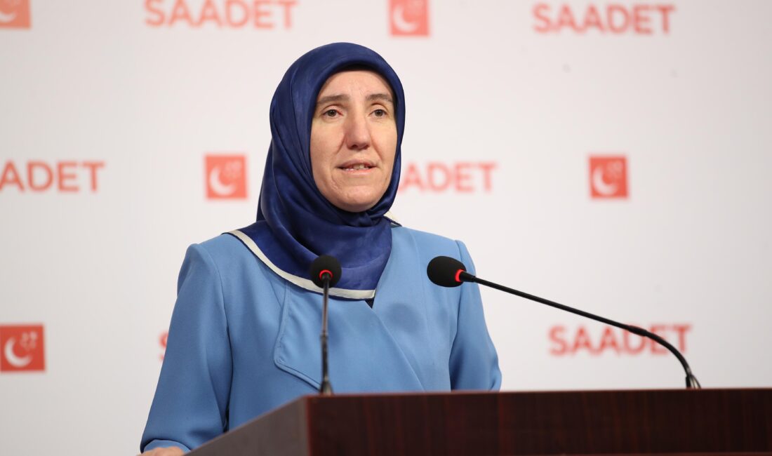 Saadet Partisi Kadın Kolları Genel Başkanı Nurgül Beytiye Ekinci, ülkede