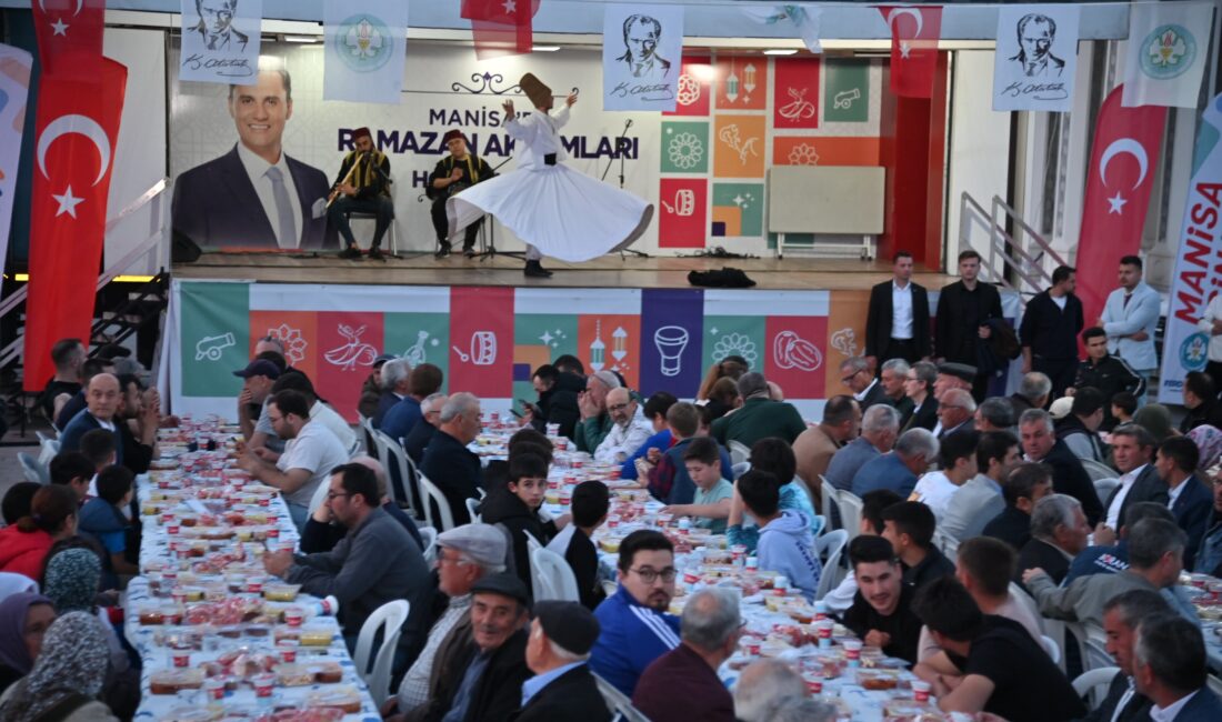 Manisa Büyükşehir Belediyesi, Ramazan ayının birlik ve beraberlik ruhunu Selendi’de kurduğu