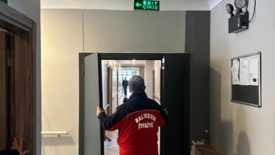 Turizm cenneti Balıkesir’de otel denetimleri arttı Büyükşehir İtfaiyesi otellerdeki yangın