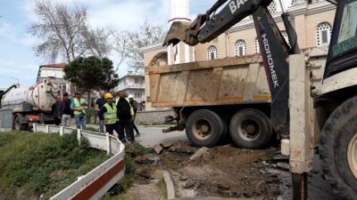 Ayvalık’ta içme suyu kayıplarının önüne geçmek amacıyla geniş bir çalışma