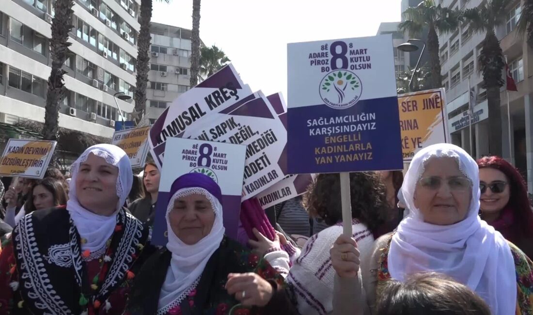  İzmir’de kadın örgütleri, 8 Mart Dünya Kadınlar Günü kapsamında bir