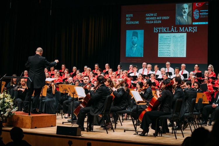İBB Orkestralar Müdürlüğü, İstiklal Marşı’nın kabulünün 104. yılı anısına tarihi