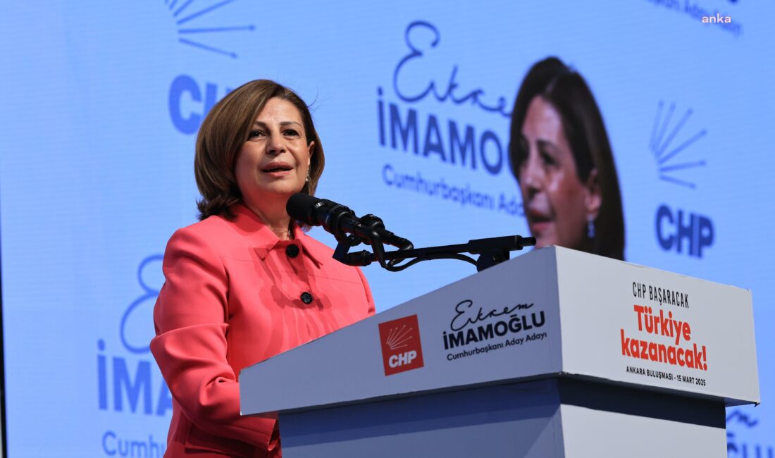 Eskişehir Büyükşehir Belediye Başkanı Ayşe Ünlüce, CHP’nin Cumhurbaşkanı adayı ve İstanbul