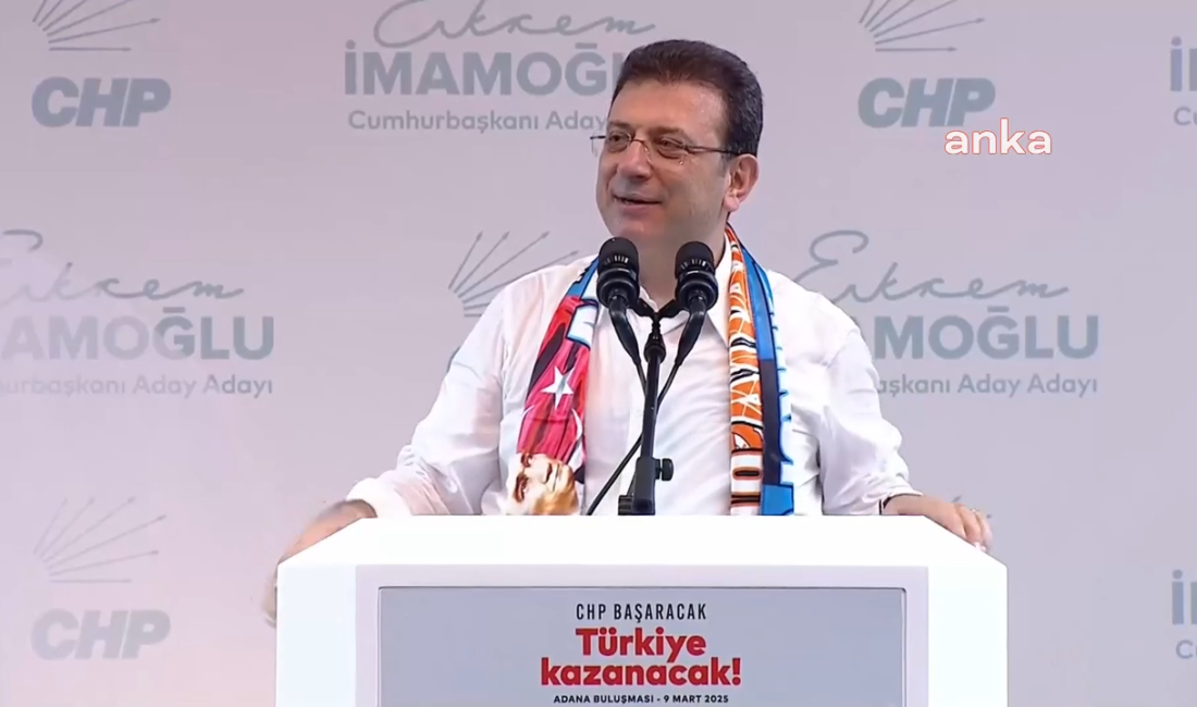 CHP’nin Cumhurbaşkanı aday adayı ve İstanbul Büyükşehir Belediye (İBB) Başkanı