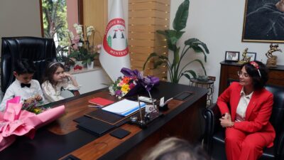 Menteşe Belediye Başkanı Gonca Köksal Aras, 23 Nisan Ulusal Egemenlik