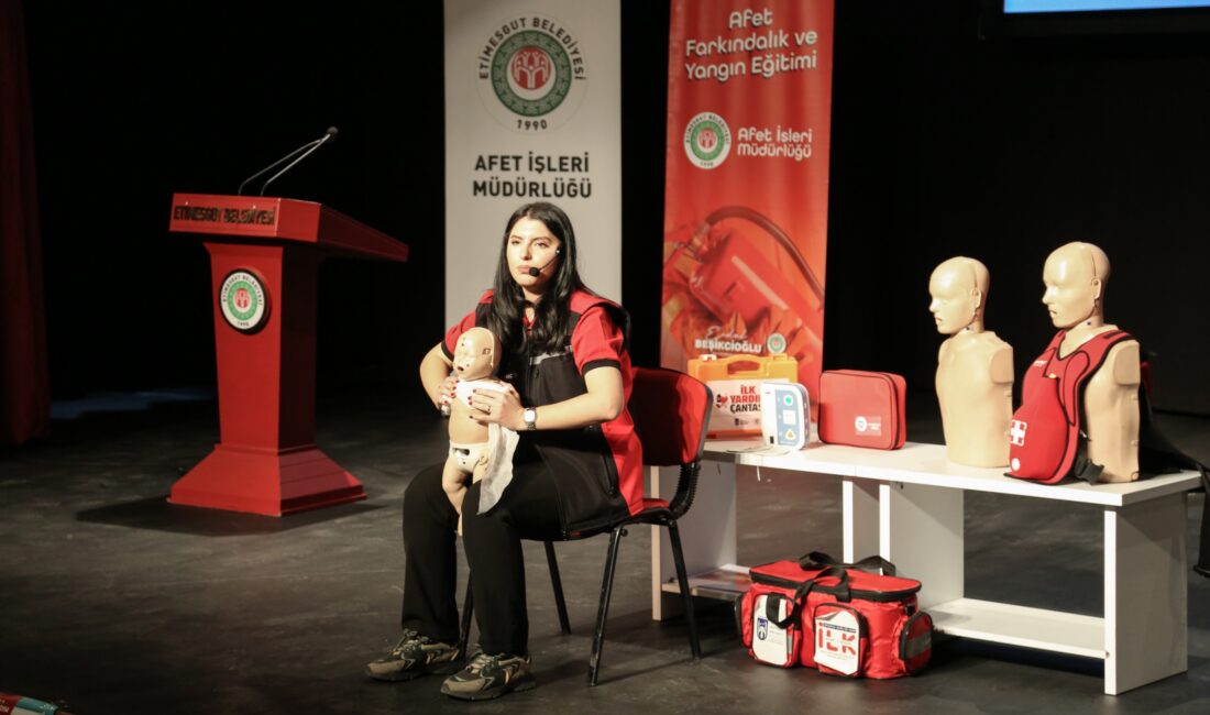 Etimesgut Belediyesi Afet İşleri Müdürlüğü bünyesinde ABB Sağlık İşleri Dairesi