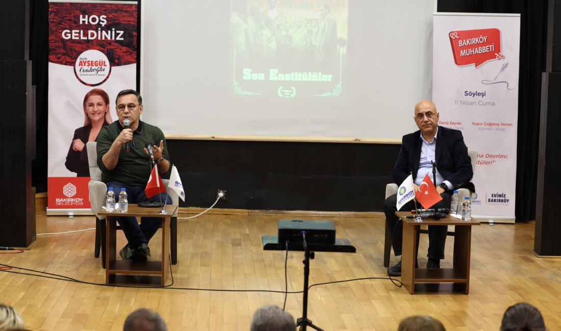 Bakırköy Belediyesinin her hafta İspirtohane Kültür Merkezi’nde düzenlediği “Bakırköy Muhabbeti”