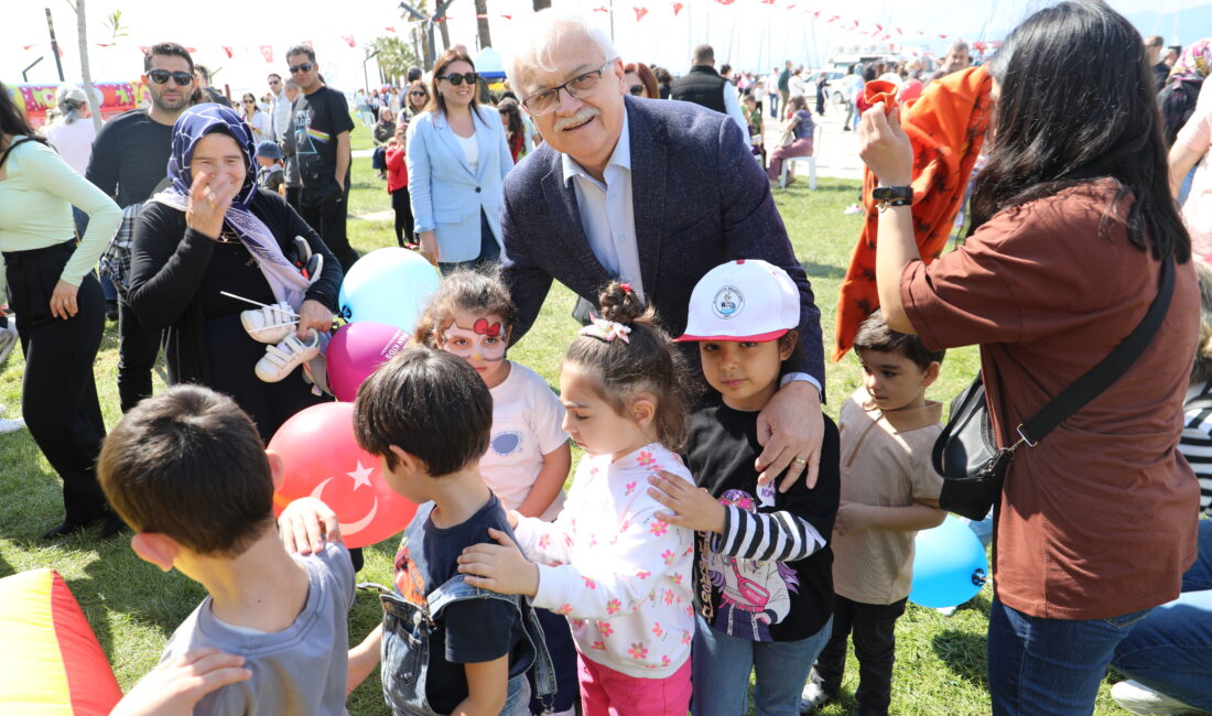 Burhaniye Belediyesi tarafından 23 Nisan Ulusal Egemenlik ve Çocuk Bayramı’nın
