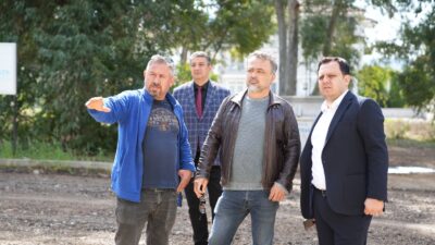 Dalaman Belediye Başkanı Sezer Durmuş, Fen İşleri Müdürlüğü ekiplerince Şerefler