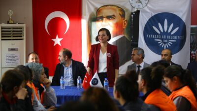 Karabağlar Belediye Başkanı Helil Kınay, göreve gelişinin birinci yılında belediye